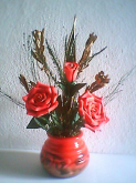 Vaso de rosas